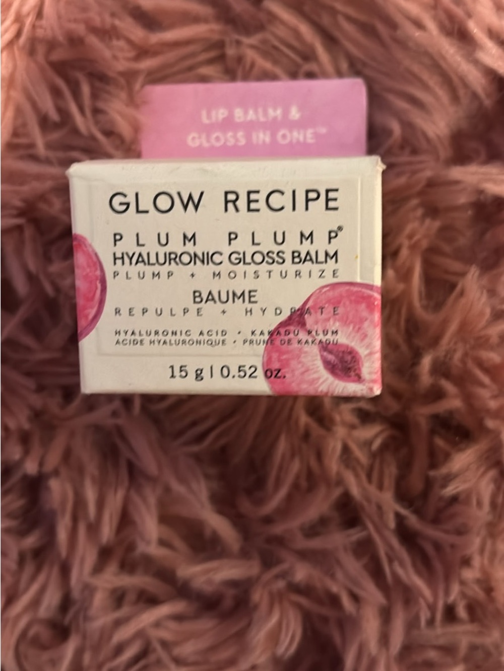 Glow Recipe Plum Plump Gloss and Tower 28 Juice Balm in Squeeze(discontinued)